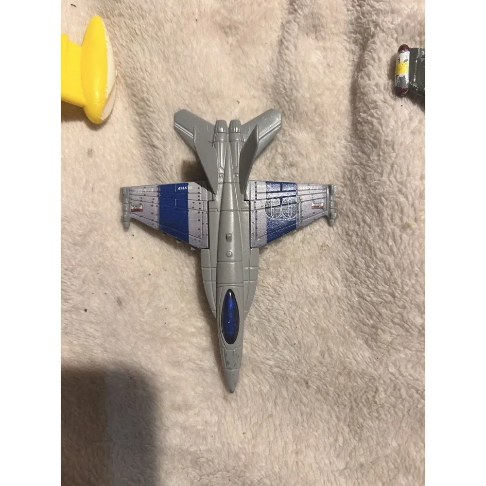 Lot of 4 Toy Airplanes Tonka Military Jet Rescue Plane Fighter Jets Mixed Brands